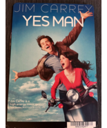 Jim Carrey Yes Man BLOCKBUSTER VIDEO BACKER CARD 5.5&quot;X8&quot; NO MOVIE - $14.50