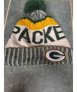 Green Bay Packers NFL Beanie Hat with Pom One Size Fits All By New Era - $146.50 MXN
