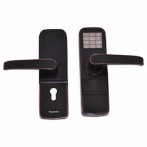 Digital Electronic Code Keyless Security Entry Door Lock Keypad New Black - £43.89 GBP