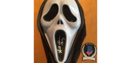 Scream Ghostface signed mask Ulrich Beckett Authentication and Certificate - £79.13 GBP