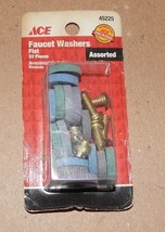 Faucet Washers Flat &amp; Brass Screws Assorted NIB Ace Hardware 45225  97O - $6.89