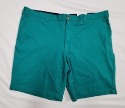 40 Club Room CHINO Shady Glade Green STRETCH Classic Fit 9&quot; Shorts Golf 40&quot; - £21.28 GBP