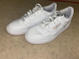 Reebok Women Club C 85 Sneakers White/Pink 100033091 Size 9.5 - £29.58 GBP
