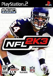 NFL 2K3 Football (PS2 New Playstation 2) BRAND NEW SEALED - $9.85