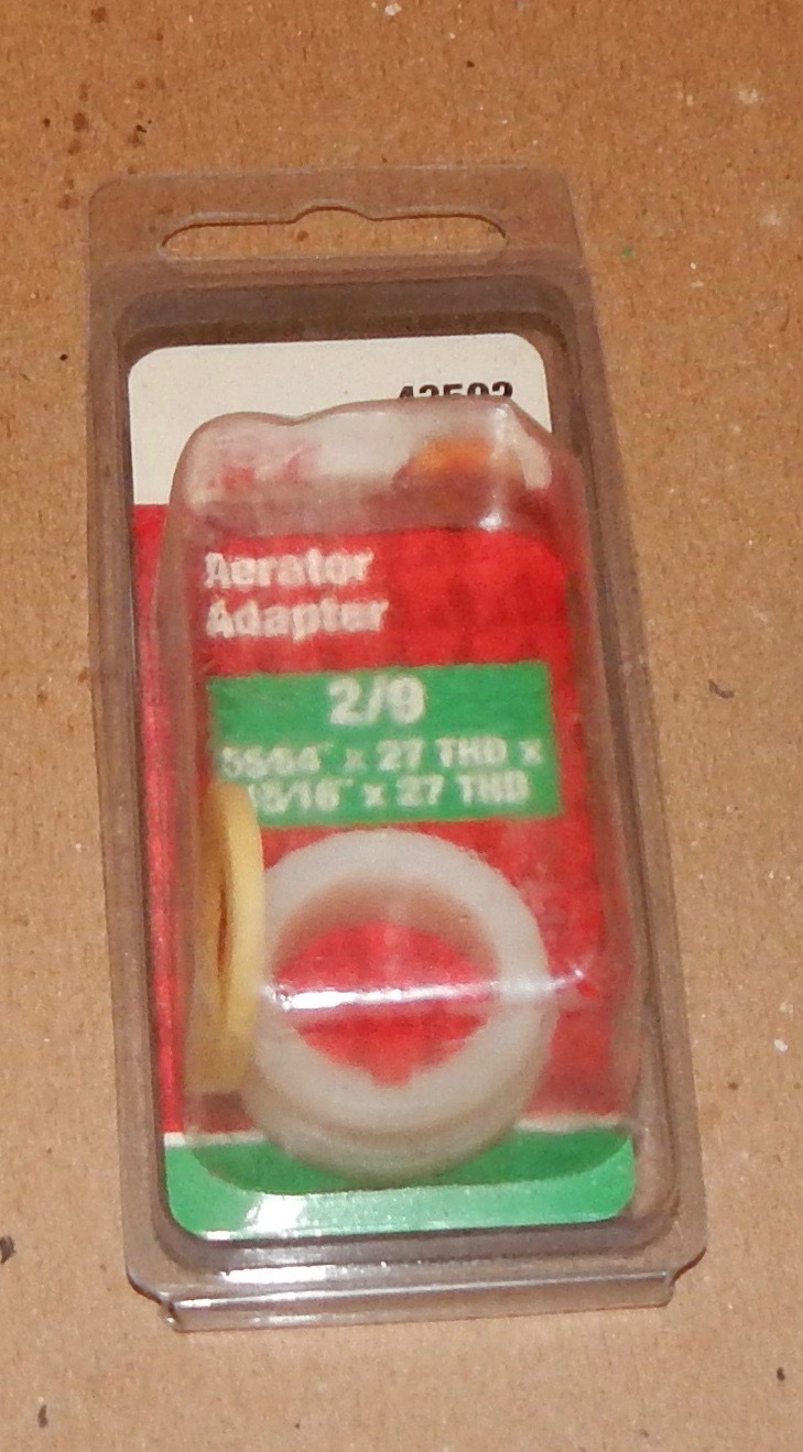 Aerator NIB Ace Hardware 43592 Adapter 2/9 55/64" x 27 THD 15/16" 97S - $6.89