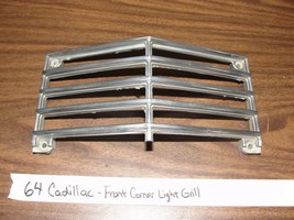 OEM 64 Cadillac CHROME FRONT CORNER PARK TURN SIGNAL LIGHT BEZEL TRIM 59... - $49.49