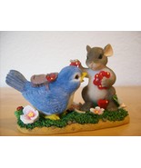 Fitz &amp; Floyd Charming Tails “Sending All My Love” Figurine - $34.27 CAD