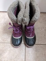 Sorel Waterproof lined size 4 girls winter boots - £39.22 GBP