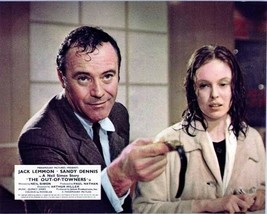 The Out of Towners 1970 Jack Lemmon Sandy Dennis wet in hotel lobby 8x10 photo - £7.79 GBP