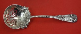 New Art by Durgin Sterling Silver Sugar Sifter  w/ narcissus-daffodils 6 1/4&quot; - $682.11