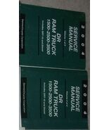 2004 DODGE RAM TRUCK 1500 2500 3500 Service Shop Repair Manual Set DIESE... - €342,42 EUR