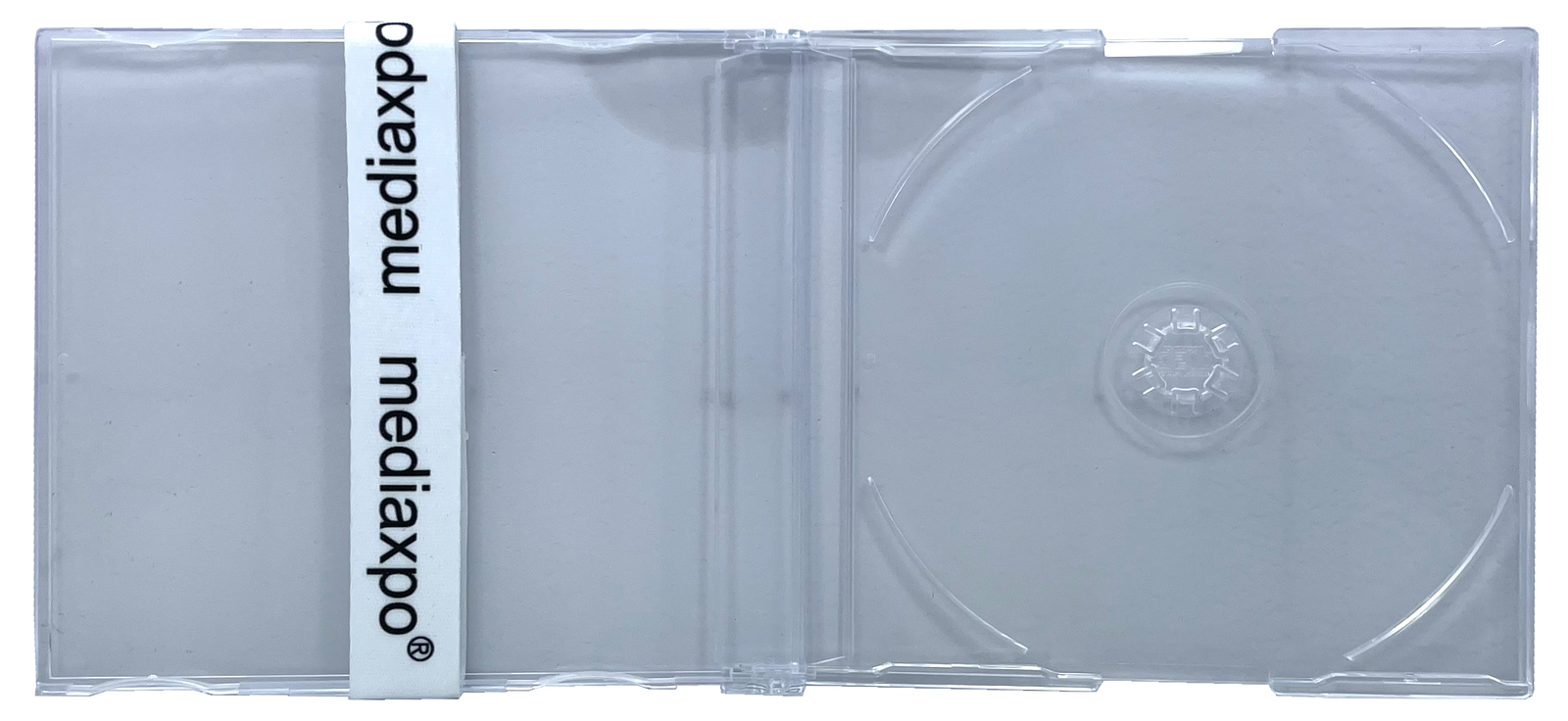 SLIM Import CD-5 Maxi SUPER Clear CD Jewel Cases J Card European 7.2mm - £11.44 GBP+