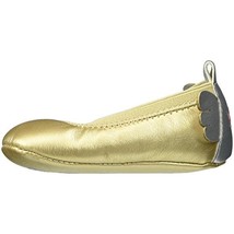 Rosie Pope Kids Footwear 4853 Angel Gold Infant Girls Crib Shoes 6-9 MO - $27.99