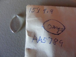 Vintage Omega Crystal AA5789  15 x 9.9 NOS - $551.17 MXN