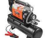 VEVOR 12V Heavy Duty Air Compressor with 6L Tank Kit, 6.35 CFM Tire Infl... - $144.90