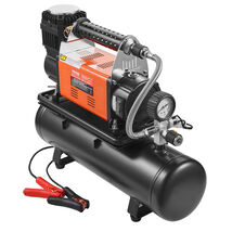 VEVOR 12V Heavy Duty Air Compressor with 6L Tank Kit, 6.35 CFM Tire Infl... - $144.90