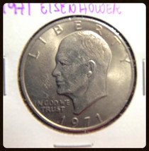 1971 Eisenhower Dollar - $15.00+