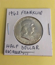 1963 Franklin Half Dollar (Gem Uncirculated) - $48.00