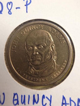 2008 P John Quincy Adams Presidential Dollar - $7.00