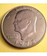 1972 D Eisenhower Dollar - £23.60 GBP