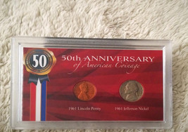 1961 50th Anniversary of American Coinage - £15.62 GBP