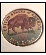 2005 P Buffalo Nickel Colorized - $8.00 - $9.50
