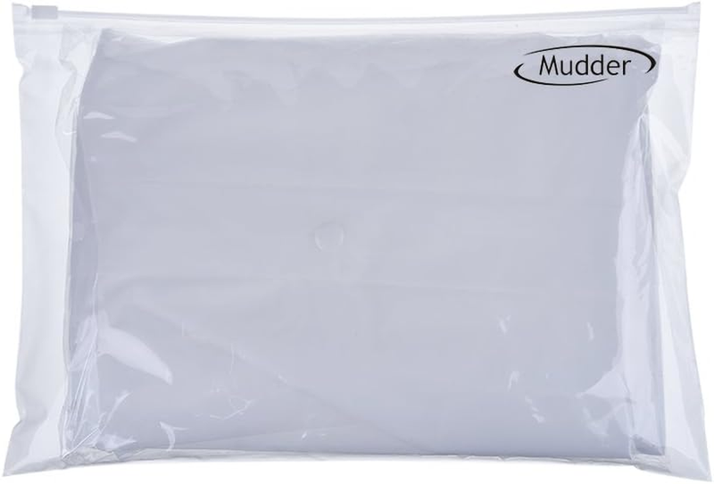 Mudder Adult Portable Raincoat Rain Poncho with Hoods and Sleeves (White) Item image 7