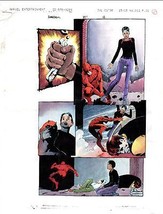1996 Vintage original Daredevil 357 page 17 Marvel Comics color guide ar... - $58.39