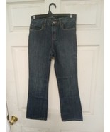 Place Girls Jeans Boot Cut Semi-Evase Size 10 Stretch Blue 494ep - $19.18 CAD