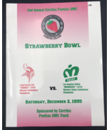 1995 Strawberry Bowl 2nd Annual Cerritos Football Program LBC vs LA Valley - £26.16 GBP