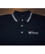 UNIVERSITY OF PENN Tommy Hilfiger POLO DRESS T-SHIRT SHIRT MENS MEDIUM - $33.83 CAD