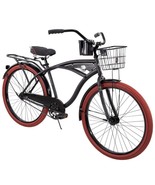 Huffy 26” Nel Lusso Men&#39;S Cruiser Bike, Matte Black - $378.12 CAD+