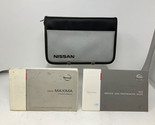 2004 Nissan Maxima Owners Manual Handbook with Case OEM I04B19005 - $14.84