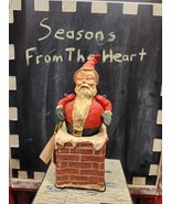 Collectible Santa in Chimney Poli-Wogg - $109.69 CAD