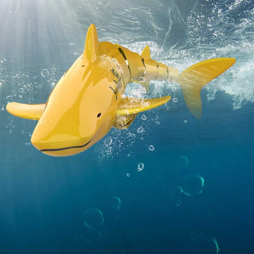 2.4G RC Shark Toys Waterproof Model Electric Radio Control Mini Swimming Animal - £50.61 GBP+