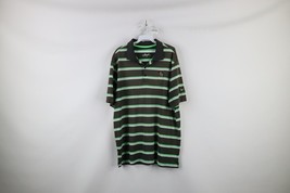Nike Golf Mens Large Distressed Striped Color Block Collared Golfing Pol... - $24.70