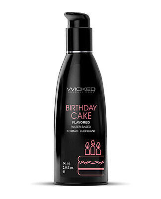 Wicked Sensual Care Water Based Lubricant Birthday Cake 2 Oz - $13.27