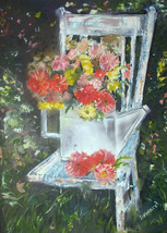 ORIGINAL ACEO #7 Floral Art Print -: rdoward fine art - £4.72 GBP