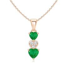 Authenticity Guarantee

ANGARA 0.62 Ct Dangling Emerald and Diamond Triple He... - £646.86 GBP