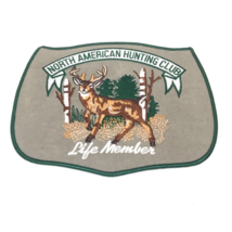 North American Hunting Club Trophy Life Member Deer Buck 6&#39;&#39; Patch New - £11.17 GBP