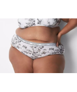 Lane Bryant CACIQUE Cotton High Leg Wide Waist BRIEF Panty Floral PLUS 3... - $17.33