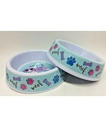 ( LOT 2 ) Dog Bowl Food Water Dish Pet Food Sturdy Feeding Bowls BRAND NEW - £14.00 GBP