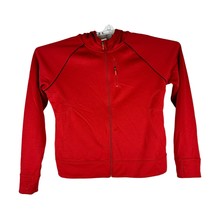 Danskin Now Women&#39;s Red Full-Zip Hoodie Size XL - £17.20 GBP