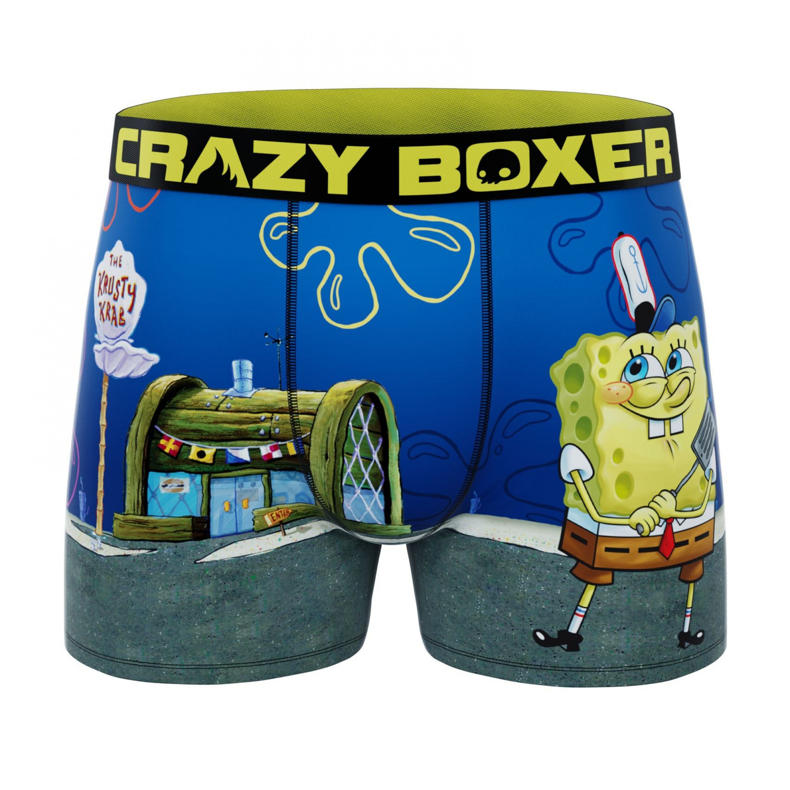 Crazy Boxer SpongeBob SquarePants All Smiles Boxer Briefs