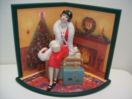 1997 Hallmark Holiday Voyage Barbie Doll & Display Card - $50.00