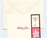 Matson Lines Unused Cocktail Party Invitation and Envelope - £11.25 GBP