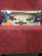 Hot Wheels Vintage Hot Rods Christmas 2000 Set of 3 - £11.13 GBP