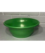 Packerware Large Bowl Bright Green Vintage 12” Diameter - £18.90 GBP
