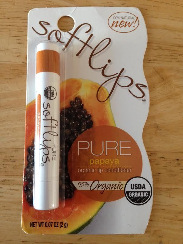 Softlips PURE Papaya Organic Lip Conditioner 0.07 Oz, 95% organic ( Pack of 1) - $12.00