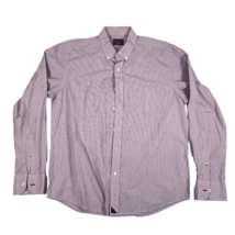 Untuckit Mens Medium Button Down Shirt Long Sleeve Plaid Style - $29.95